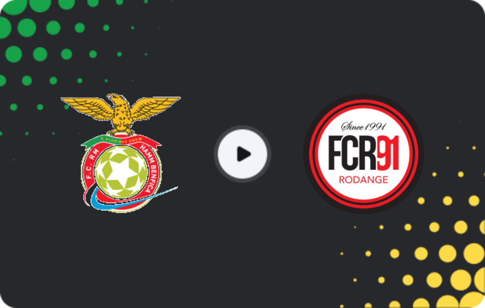 Where to watch RM Hamm Benfica — Rodange 91, Cup, 04.03.2026
