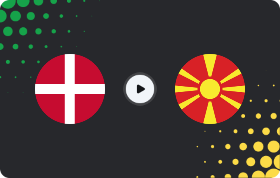 Where to watch Denmark — FYR Macedonia, World Cup - Qualification Europe, 26.03.2026