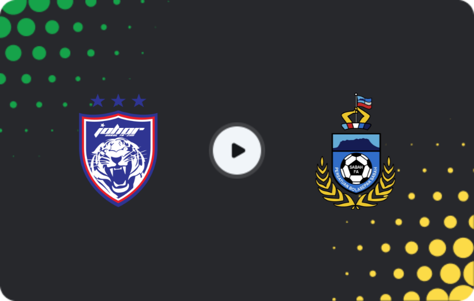 Where to watch Johor Darul Takzim — Sabah FK, FA Cup, 14.12.2025