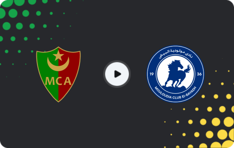 Where to watch MC Alger — El Bayadh, Coupe Nationale, 04.12.2025