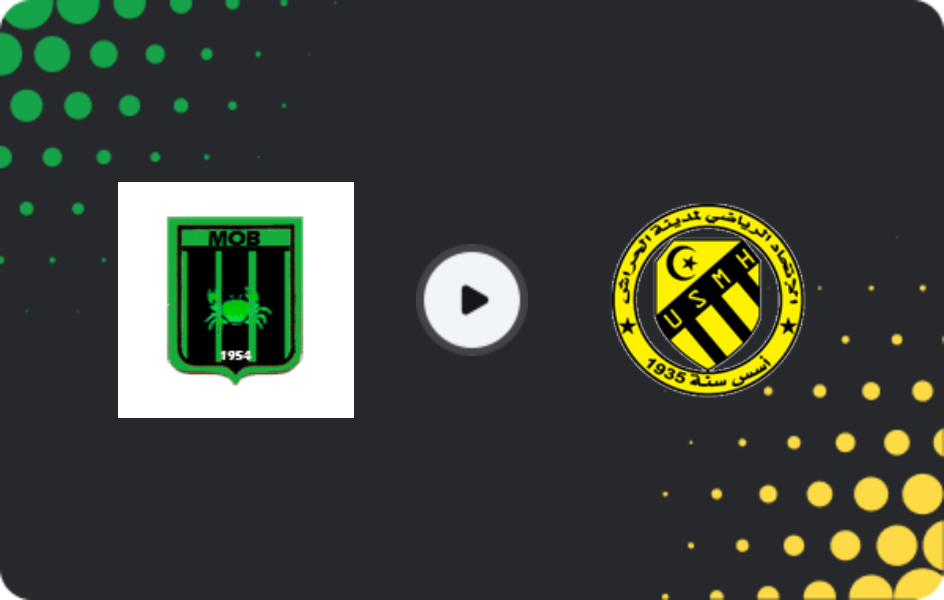 Where to watch MO Bejaia — Usm El Harrach, Coupe Nationale, 05.12.2025