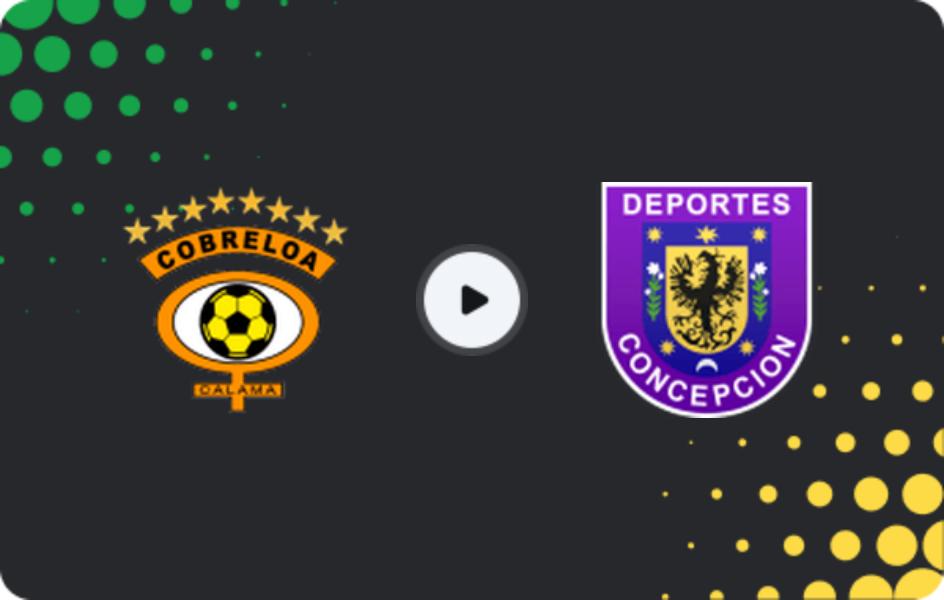 Where to watch Cobreloa — Concepción, Primera División, 08.12.2025