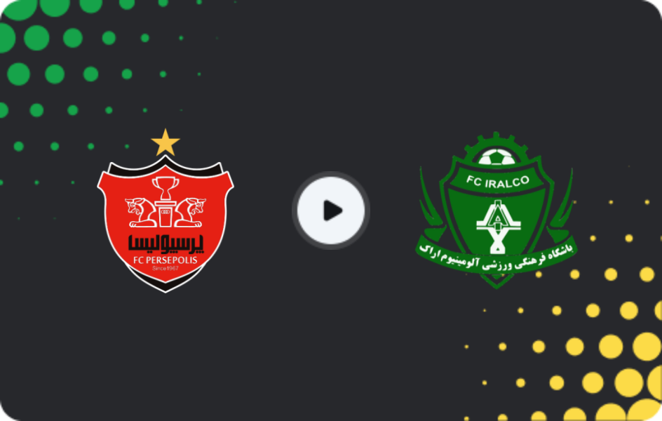 Where to watch Persepolis — Aluminium Arak, Persian Gulf Pro League, 14.12.2025