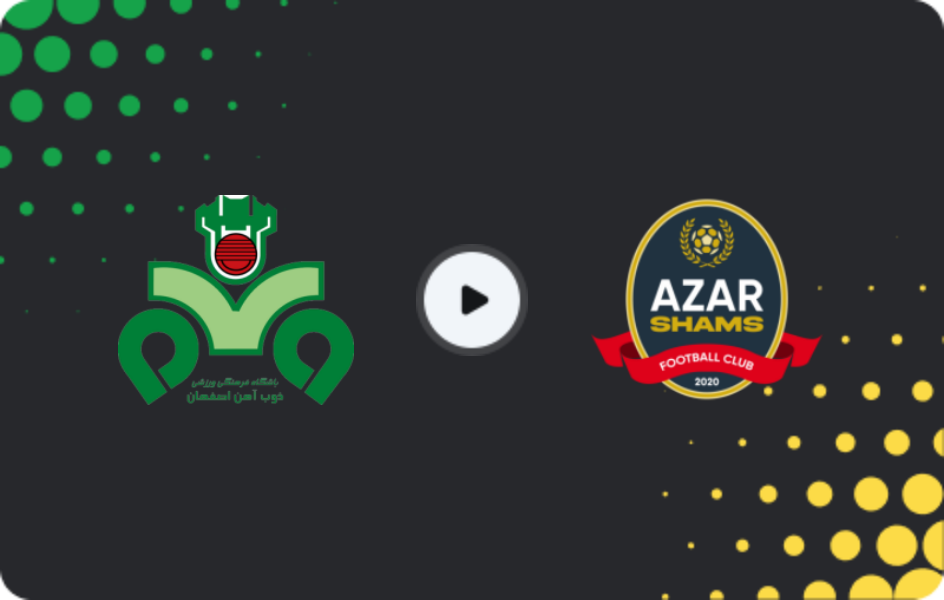 Where to watch Zob Ahan — Shams Azar Qazvin, Persian Gulf Pro League, 17.12.2025