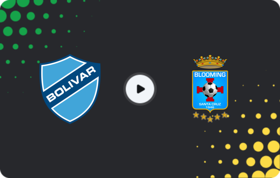 Where to watch Bolívar — Blooming, Copa de la División Profesional, 19.12.2025