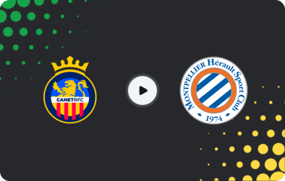 Where to watch Canet Roussillon — Montpellier, Coupe de France, 19.12.2025