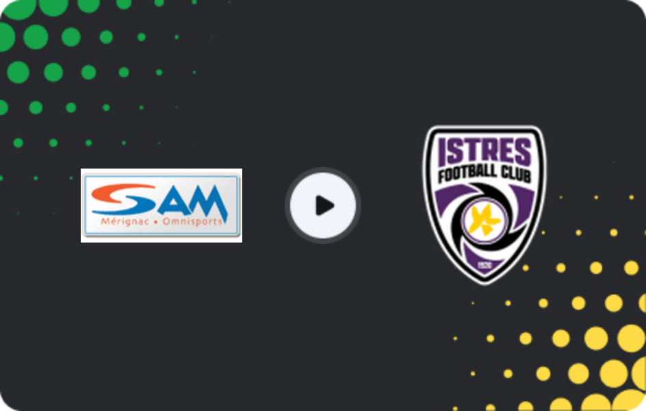 Where to watch SA Mérignac — Istres, Coupe de France, 20.12.2025