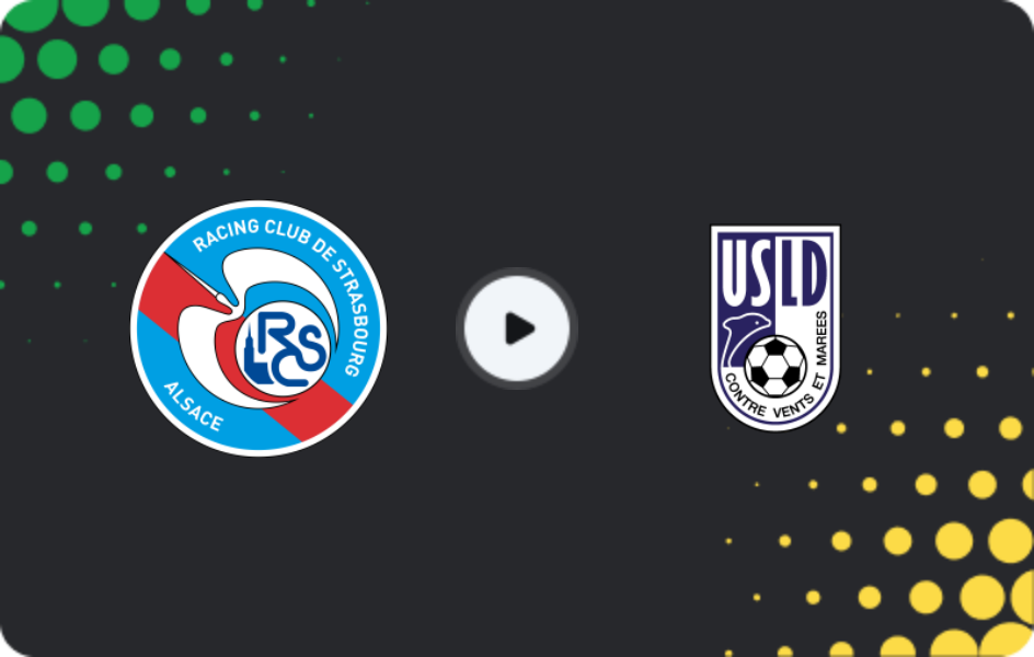 Where to watch Strasbourg — Dunkerque, Coupe de France, 21.12.2025