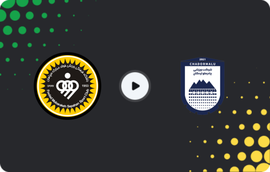 Where to watch Sepahan — Chadormalu SC, Persian Gulf Pro League, 27.12.2025