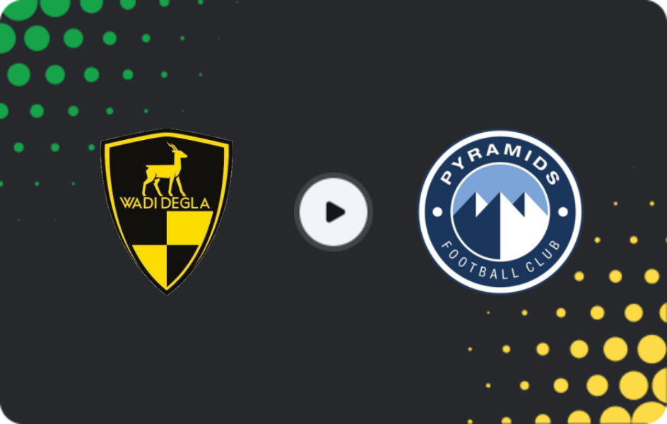 Where to watch Wadi Degla — Pyramids, League Cup, 10.01.2026
