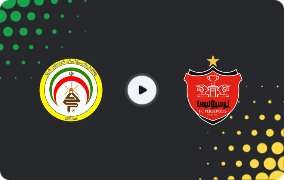 Where to watch Fajr Sepasi — Persepolis, Persian Gulf Pro League, 18.01.2026