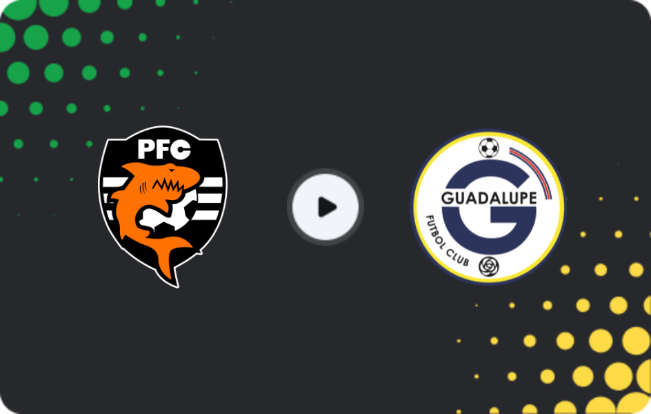 Where to watch Puntarenas — Guadalupe FC, Primera División, 25.01.2026