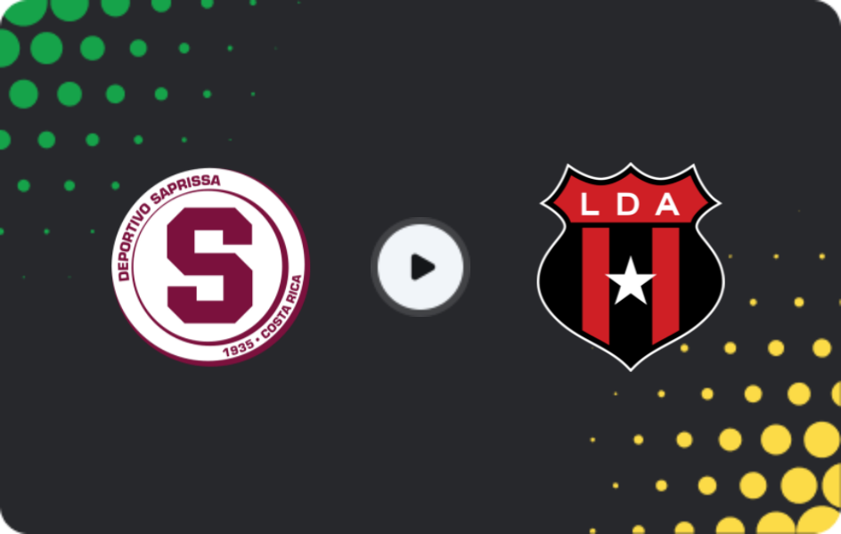 Where to watch Deportivo Saprissa — Alajuelense, Primera División, 22.02.2026