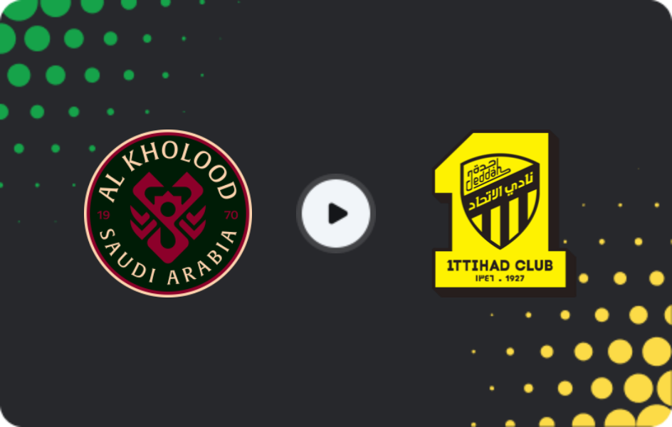 Where to watch Al Kholood — Al Ittihad, King's Cup, 23.02.2026