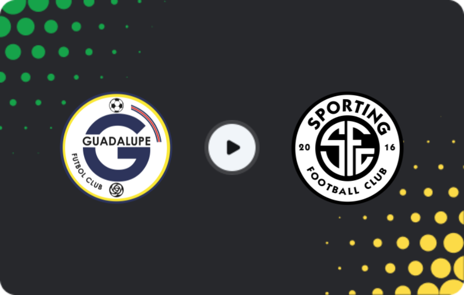 Where to watch Guadalupe FC — Sporting San Jose, Primera División, 22.03.2026