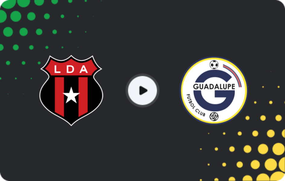 Where to watch Alajuelense — Guadalupe FC, Primera División, 02.04.2026