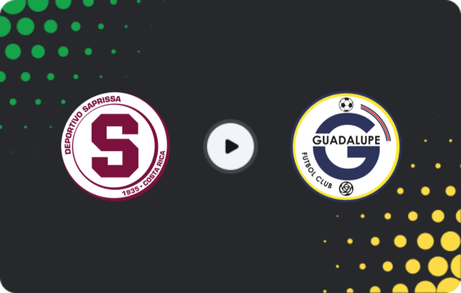 Where to watch Deportivo Saprissa — Guadalupe FC, Primera División, 23.04.2026