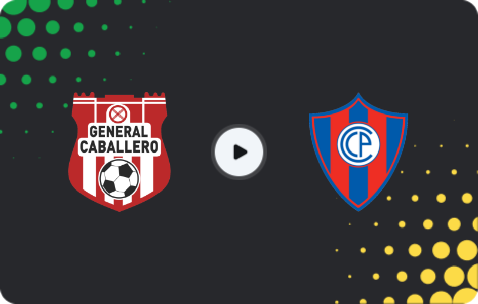 Where to watch General Caballero — Cerro Porteno, Supercopa, 06.12.2025