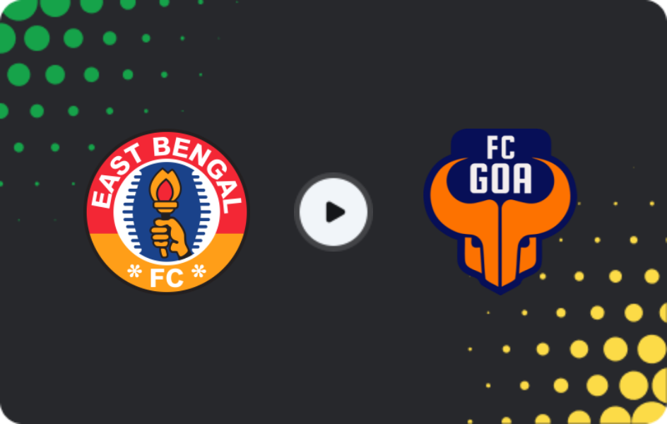 Where to watch East Bengal II — Goa, AIFF Super Cup, 07.12.2025
