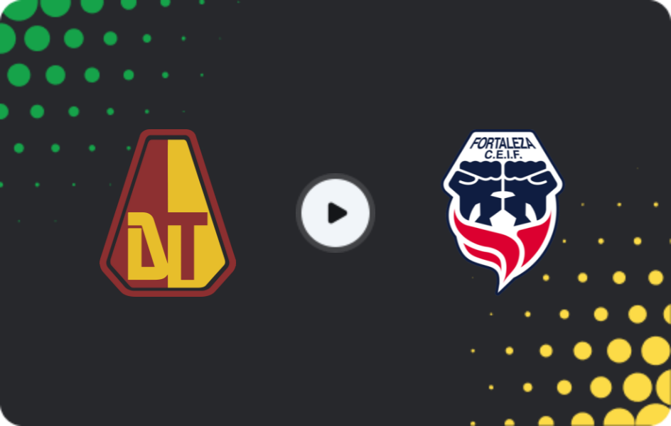 Where to watch Deportes Tolima — Fortaleza CEIF, Primera A, 08.12.2025