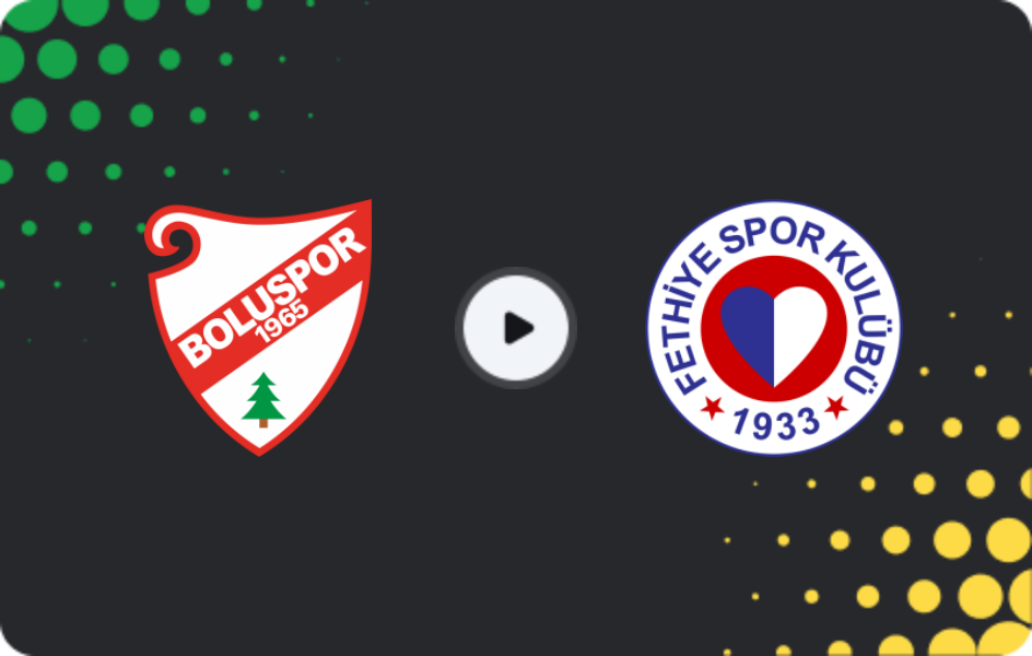 Where to watch Boluspor — Fethiyespor, Cup, 23.12.2025