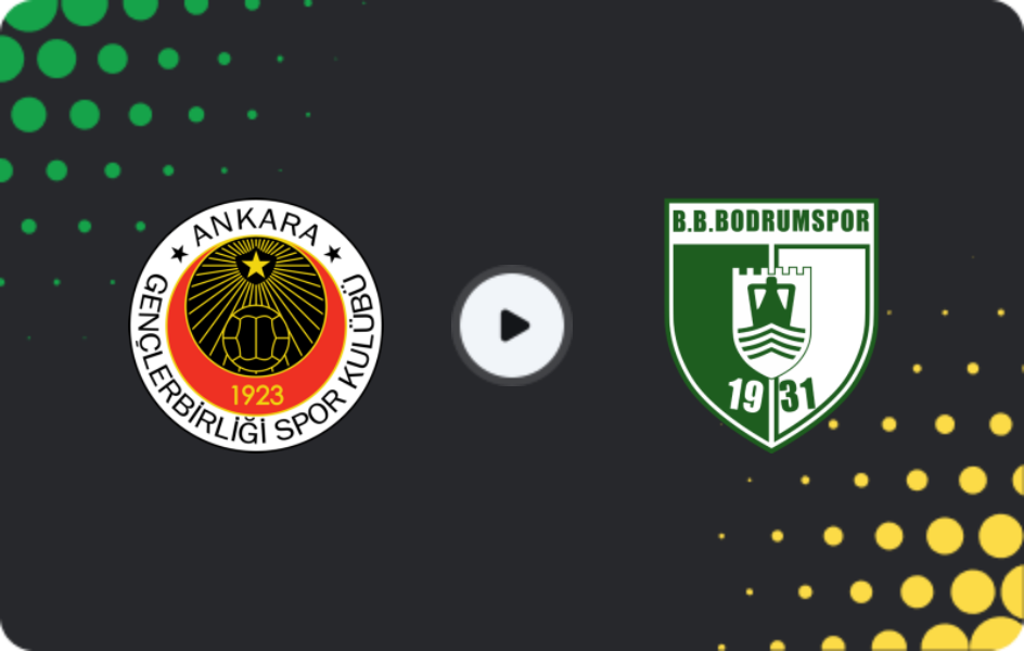 Where to watch Genclerbirligi — Bodrumspor, Cup, 23.12.2025