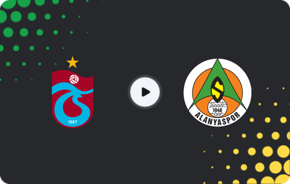 Where to watch Trabzonspor — Alanyaspor, Cup, 23.12.2025