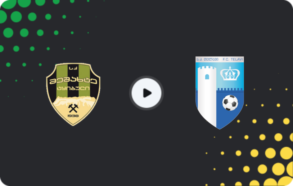 Where to watch Meshakhte — Telavi, Erovnuli Liga, 10.12.2025