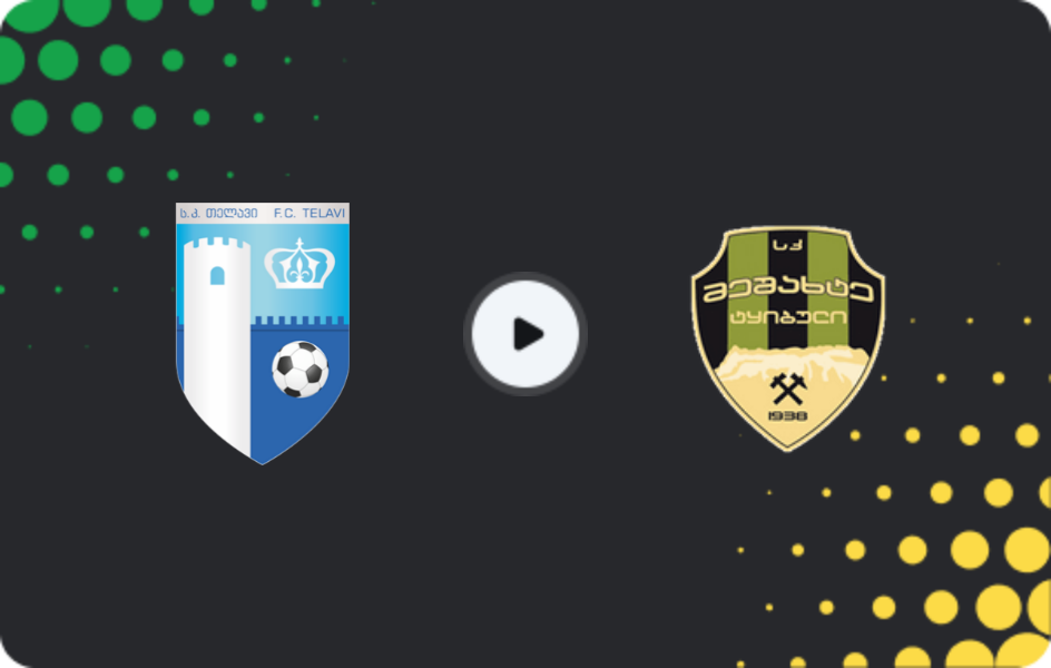 Where to watch Telavi — Meshakhte, Erovnuli Liga, 14.12.2025