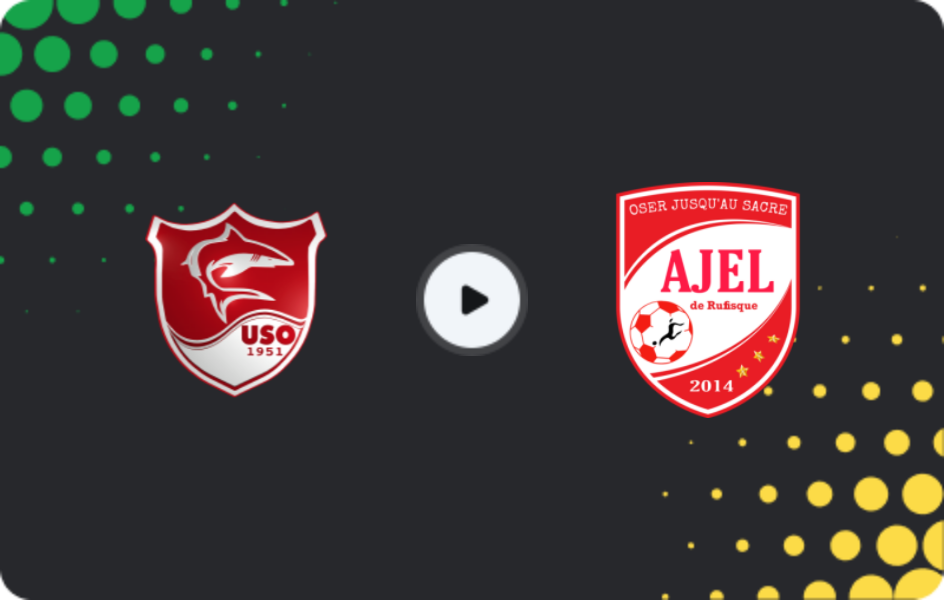 Where to watch Ouakam — AJEL, Ligue 1, 14.12.2025