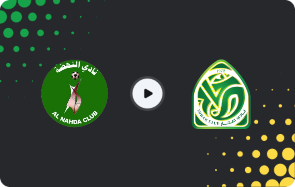 Where to watch Al-Nahda — Sohar, Professional League, 18.12.2025