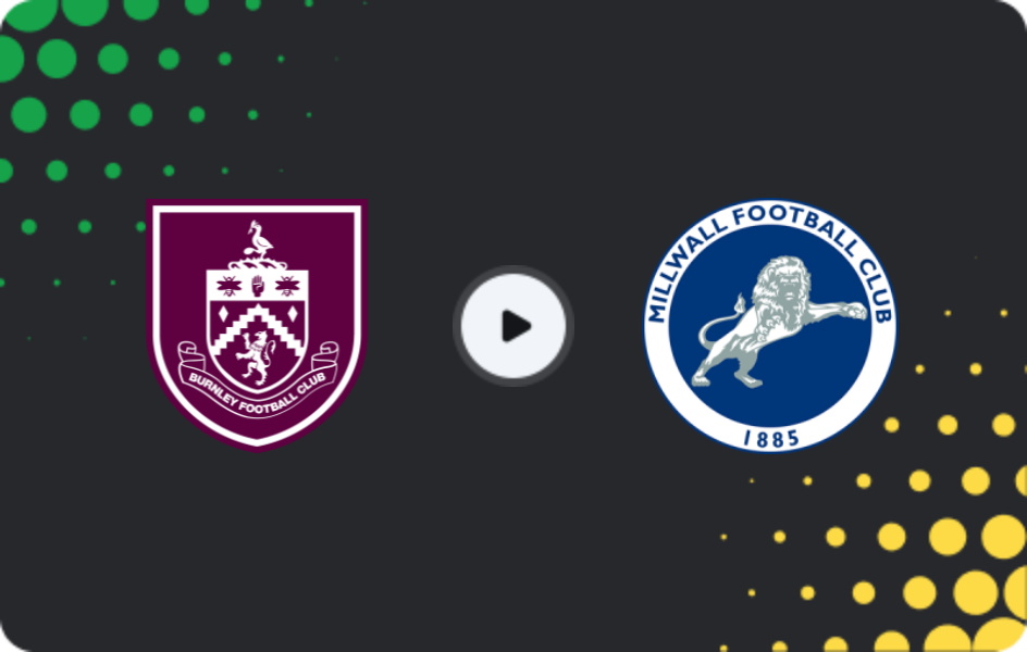 Where to watch Burnley — Millwall, FA Cup, 10.01.2026