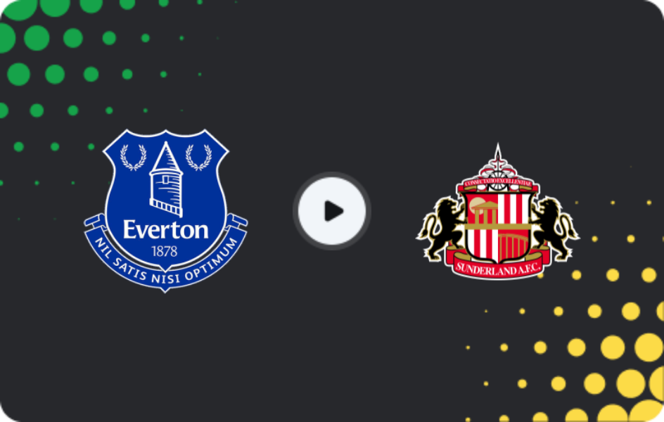 Where to watch Everton — Sunderland, FA Cup, 10.01.2026