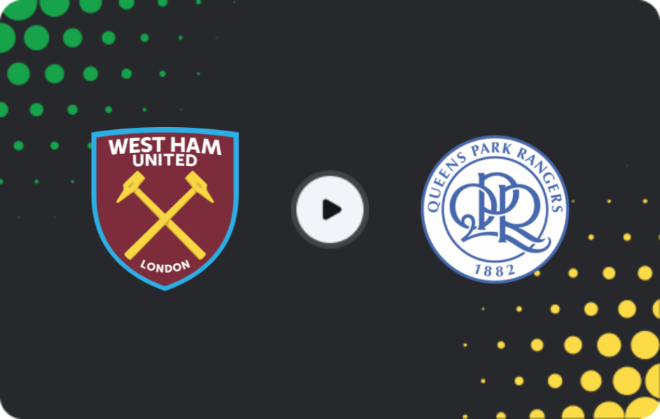 Where to watch West Ham — QPR, FA Cup, 11.01.2026