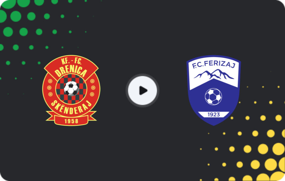 Where to watch Drenica Skënderaj — Ferizaj, Superliga, 13.12.2025