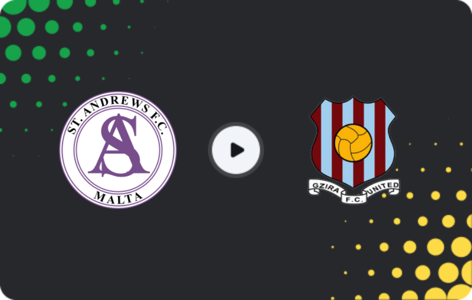 Where to watch St. Andrews — Gzira United, FA Trophy, 03.01.2026