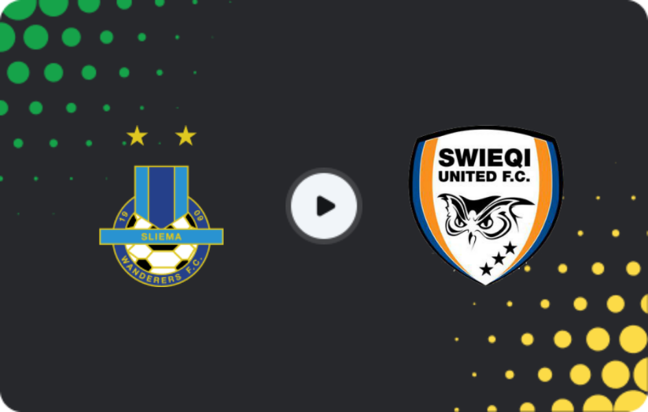 Where to watch Sliema Wanderers — Swieqi United, FA Trophy, 03.01.2026