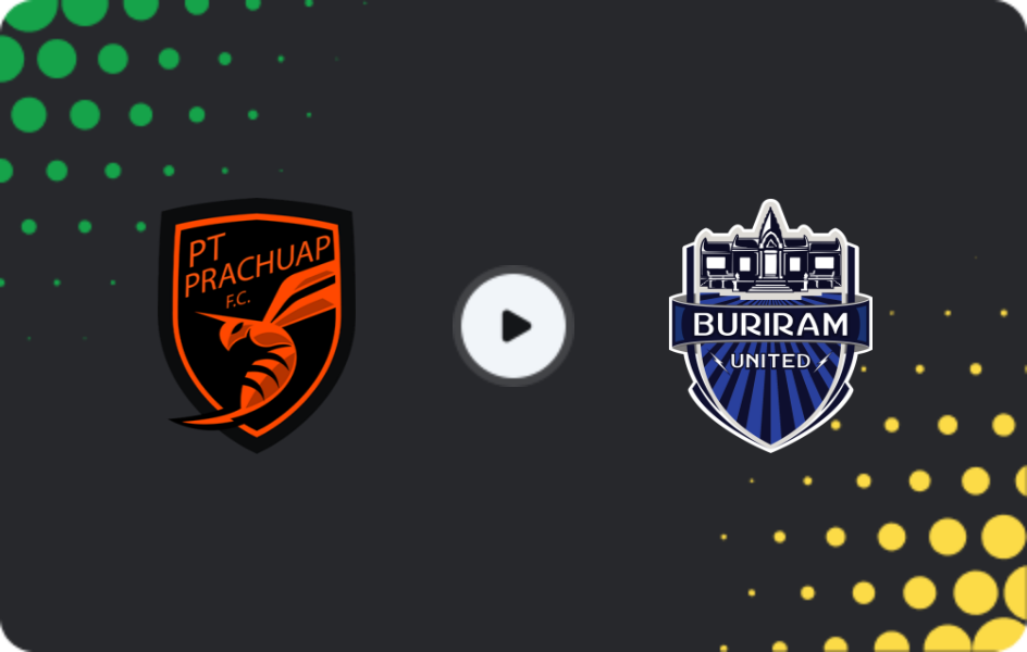 Where to watch Prachuap — Buriram United, League 1, 04.01.2026