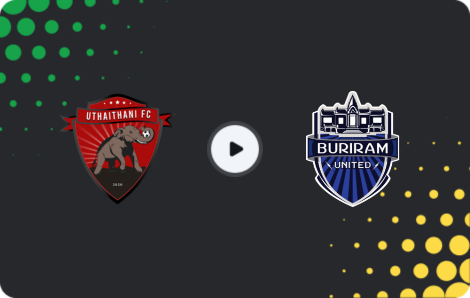 Where to watch Uthai Thani — Buriram United, League 1, 09.01.2026