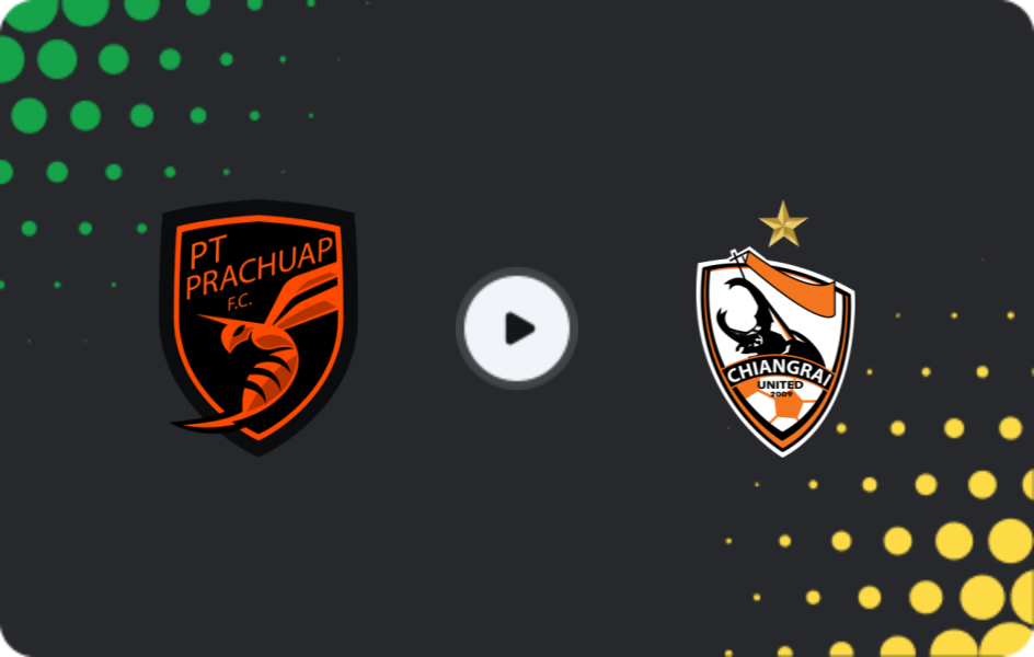 Where to watch Prachuap — Chiangrai United, League 1, 10.01.2026