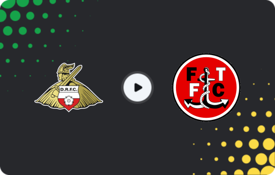 Where to watch Doncaster — Fleetwood Town, EFL Trophy, 13.01.2026
