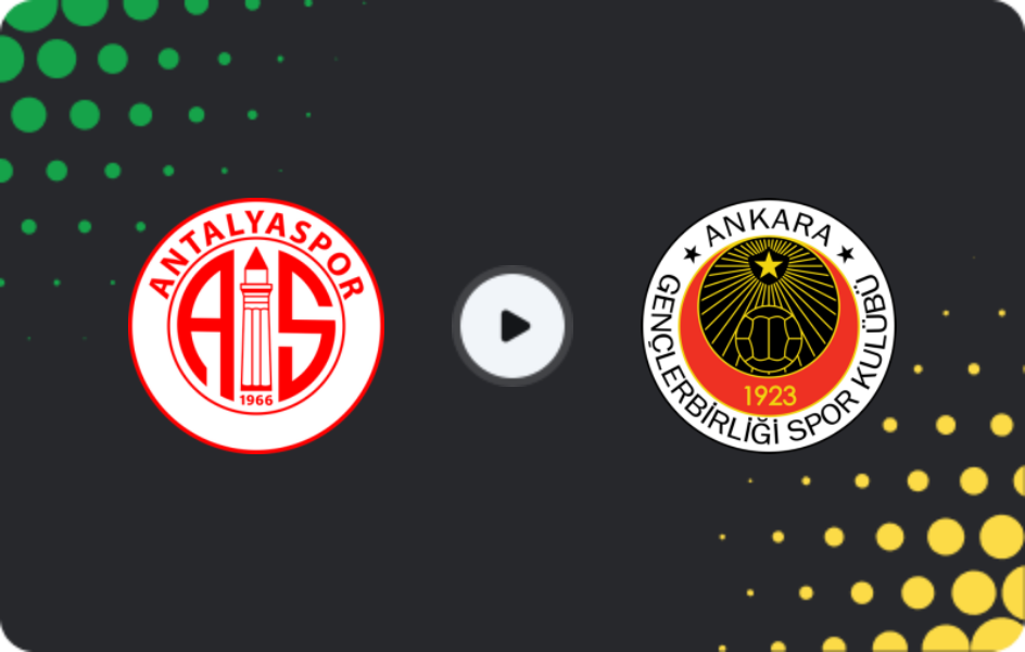 Where to watch Antalyaspor — Genclerbirligi, Cup, 14.01.2026