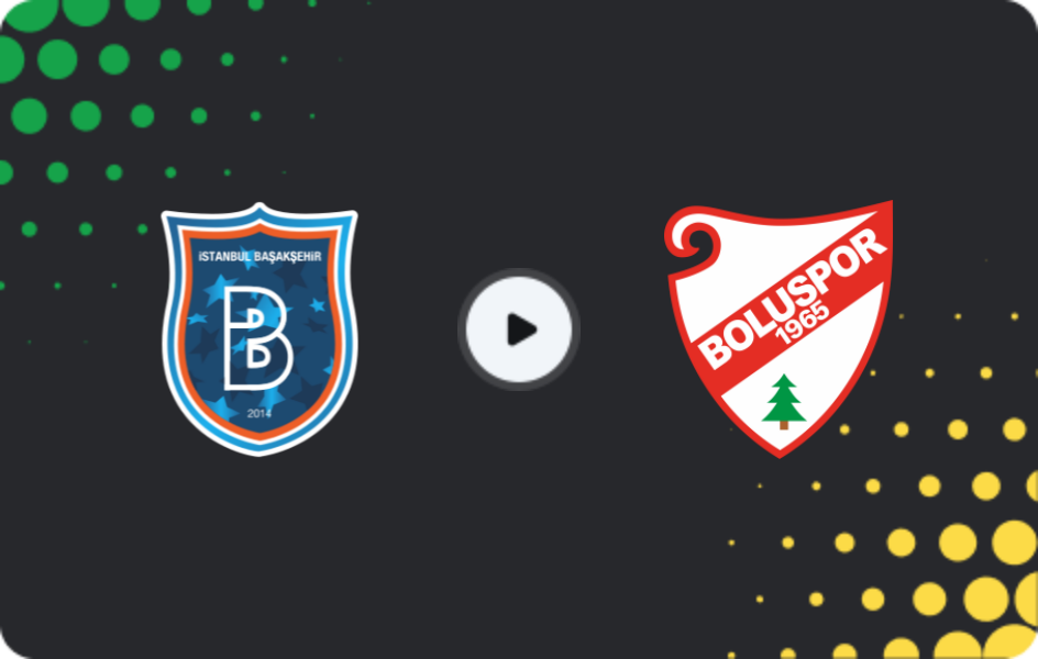 Where to watch Istanbul Basaksehir — Boluspor, Cup, 13.01.2026