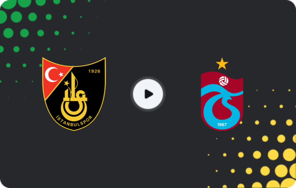 Where to watch İstanbulspor — Trabzonspor, Cup, 14.01.2026