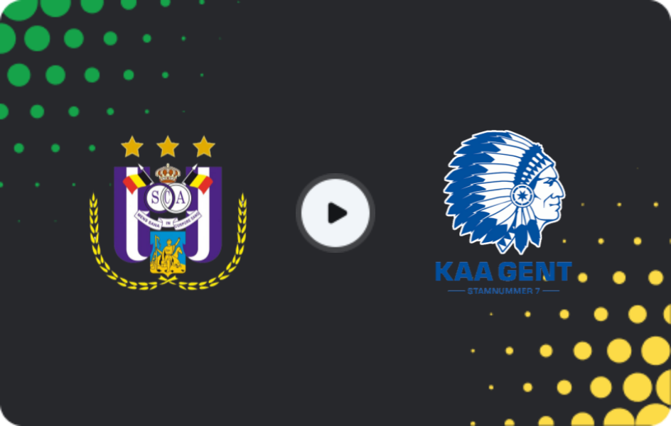 Where to watch Anderlecht — Gent, Cup, 15.01.2026