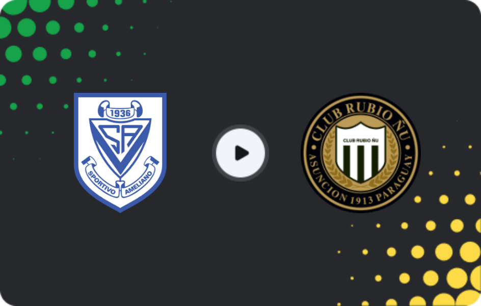 Where to watch Sportivo Ameliano — Rubio NU, Division Profesional - Apertura, 24.01.2026