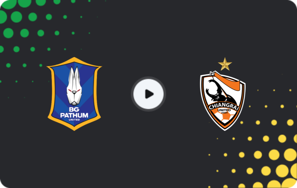 Where to watch BG Pathum United — Chiangrai United, League 1, 31.01.2026