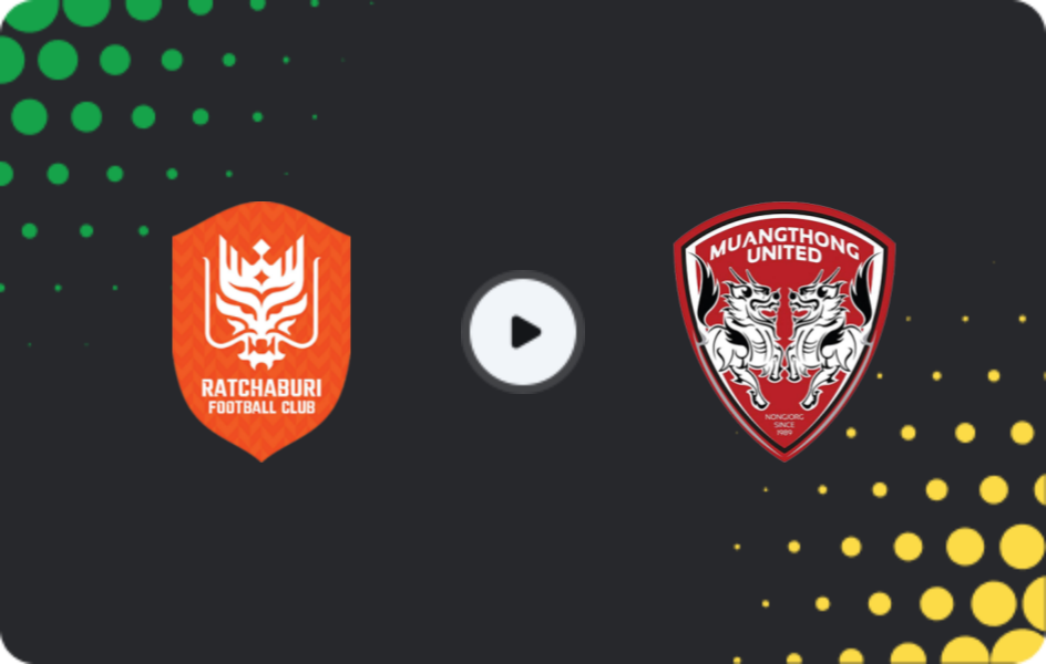 Where to watch Ratchaburi — Muangthong United, League 1, 01.02.2026
