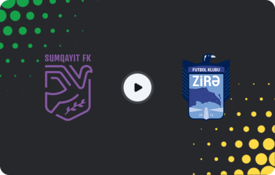 Where to watch Sumqayıt — Zira, Cup, 03.02.2026