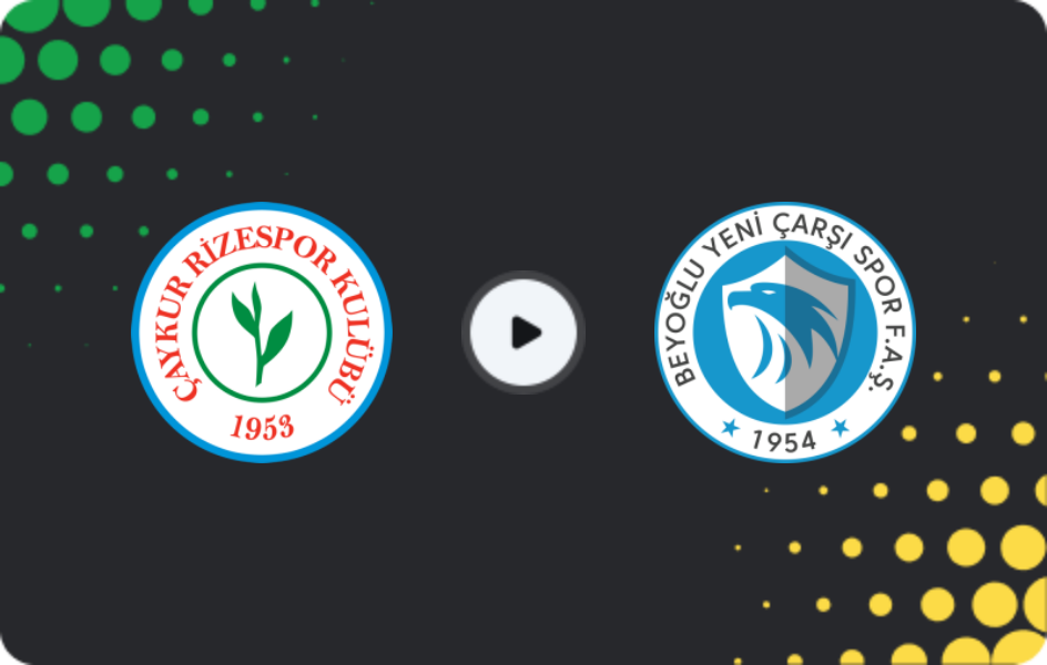 Where to watch Rizespor — Beyoğlu Yeni Çarşı, Cup, 04.02.2026